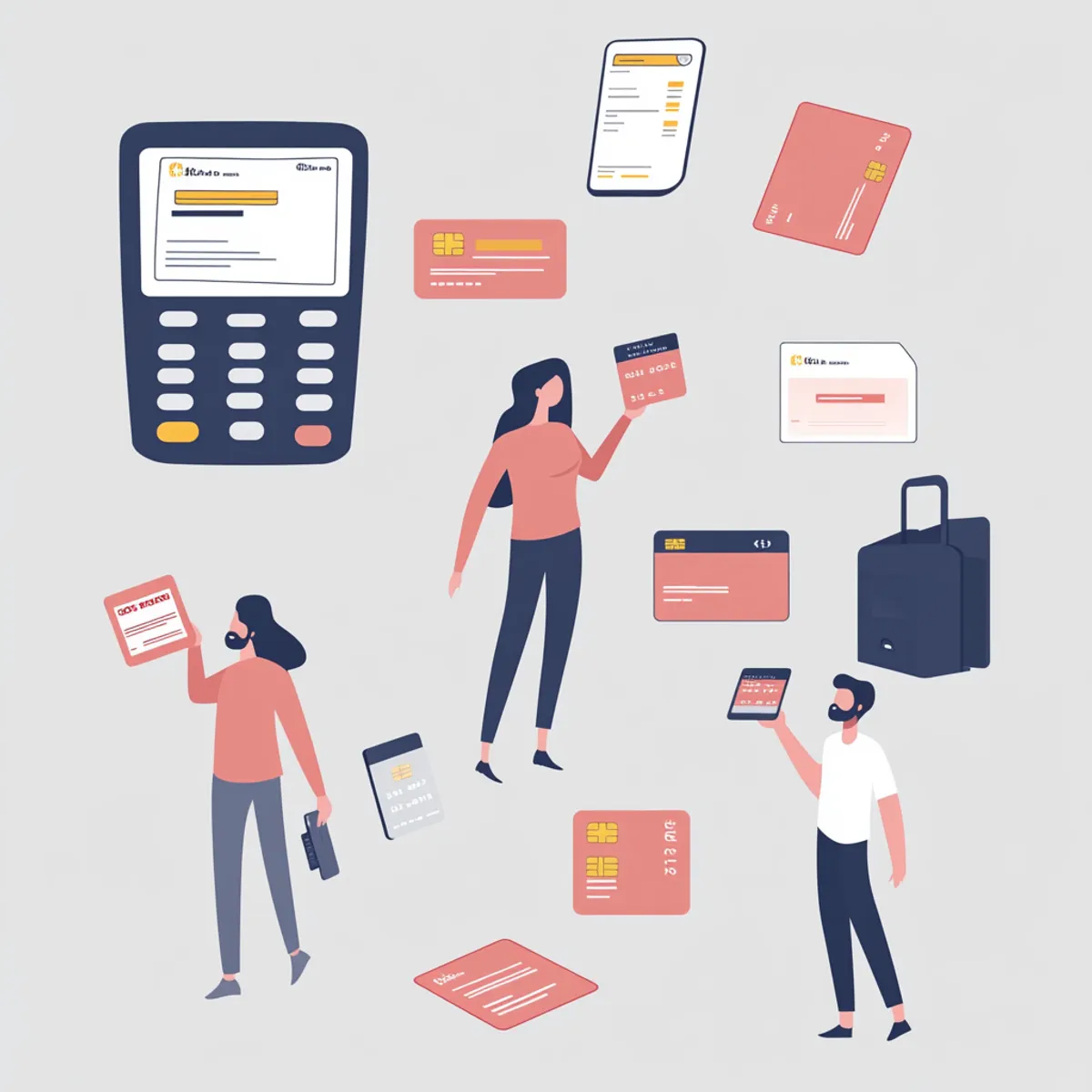 Application management for electronic payment terminals